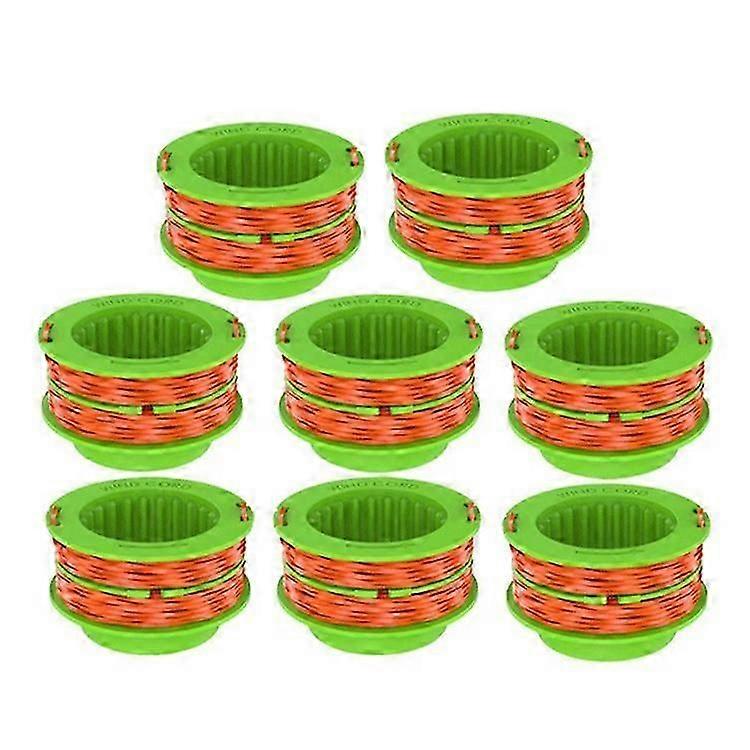 8PCS Replacement Spool Compatible For EGO POWER+ Lawn Trimmer Wire Reel AS1300