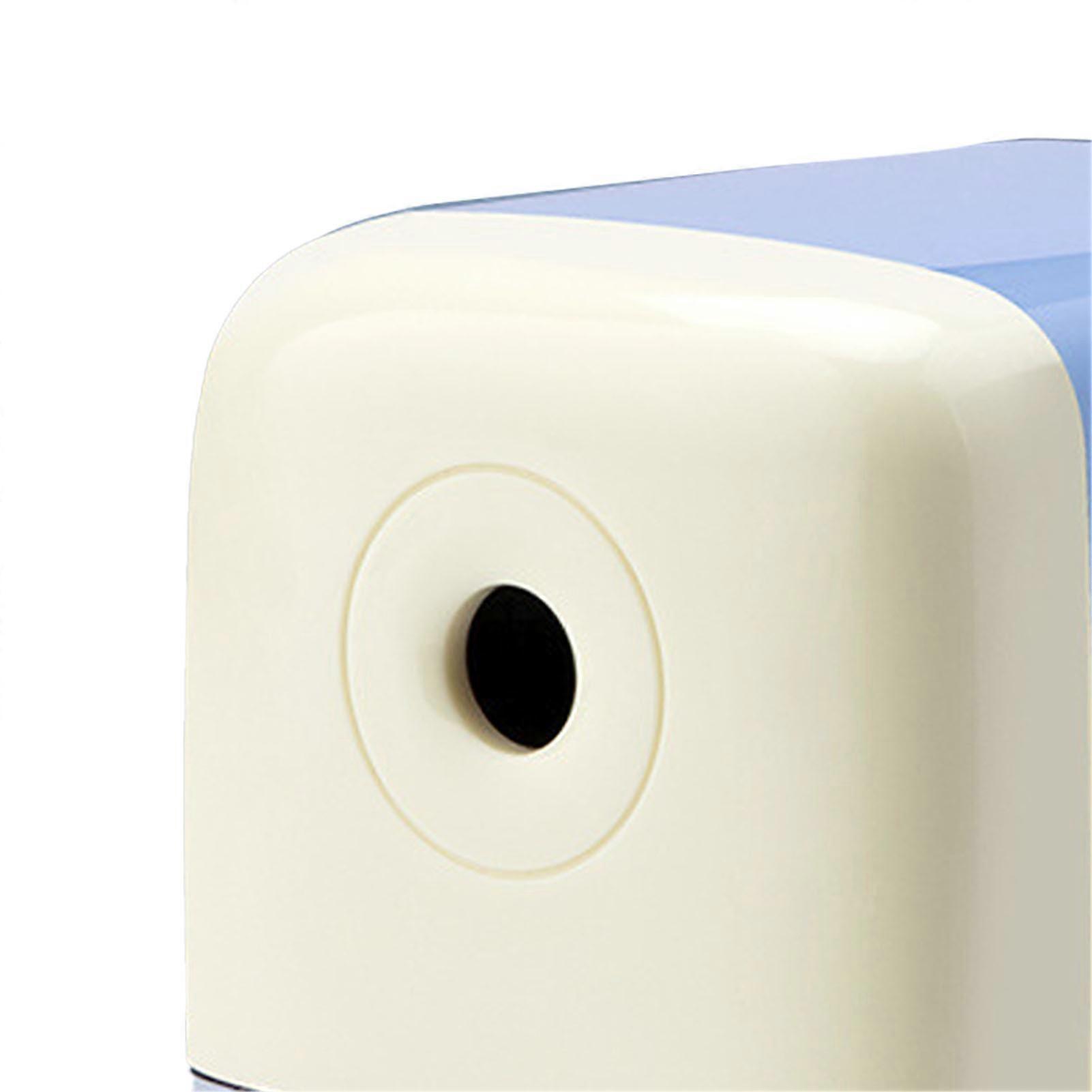 Hand Crank Pencil Sharpener 5 Speed Adjustable Effort Saving Manual Sketch Pencil Sharpener for Students Office Family Sky Blue