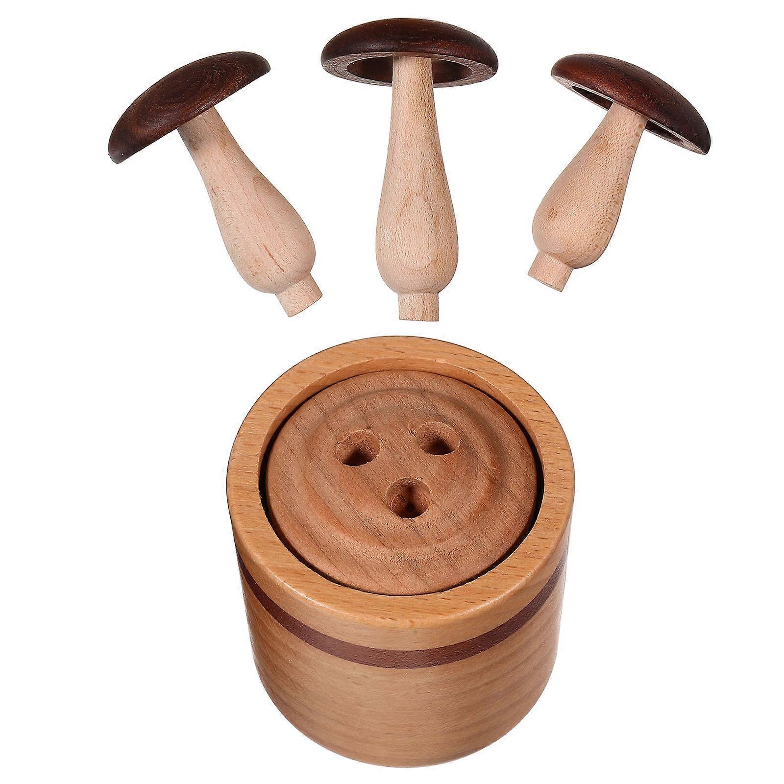 Wooden Essential Oil Diffuser for Aromatherapy Mushroom Shape