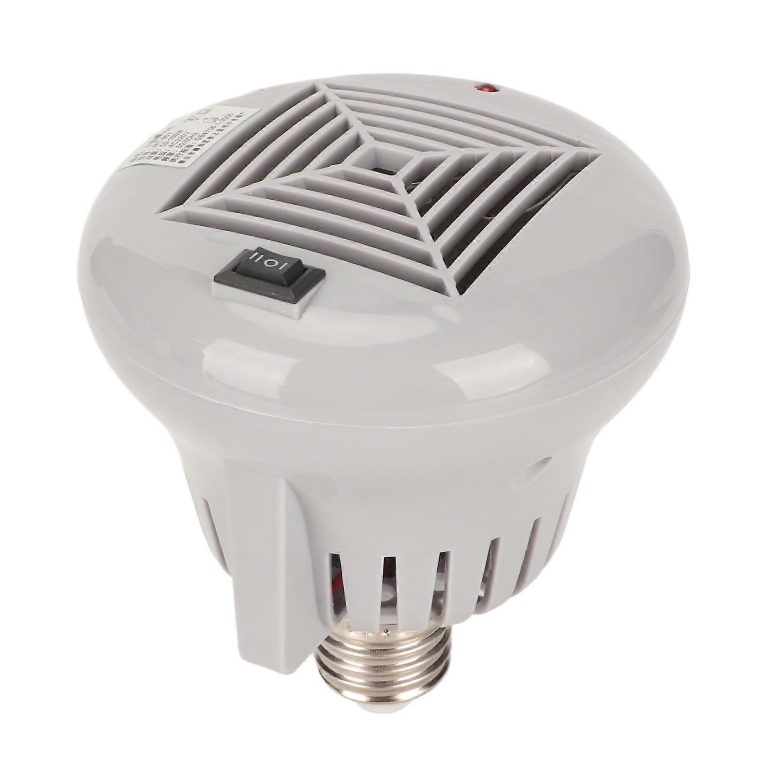 Pet Fan Heater 3 Levels Power Safe Small Pet Box Heater for Reptile Chicken Gray 220V