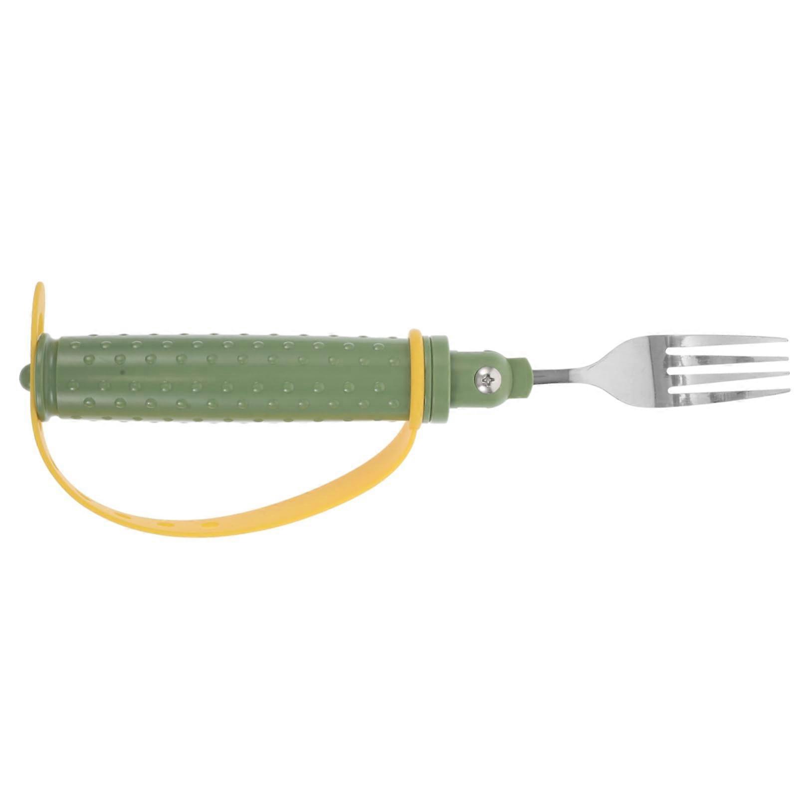 Adaptive Eating Aid for the Disabled Adjustable NonSlip Utensils Ergonomic Design for Easy Grip