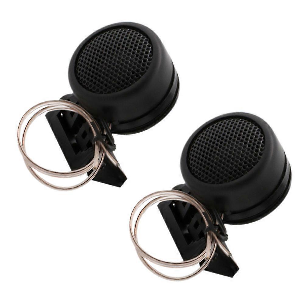 High Frequency Car Tweeter Horn for Music Listening Clear Sound Compact Shape Durable Material 1Pair