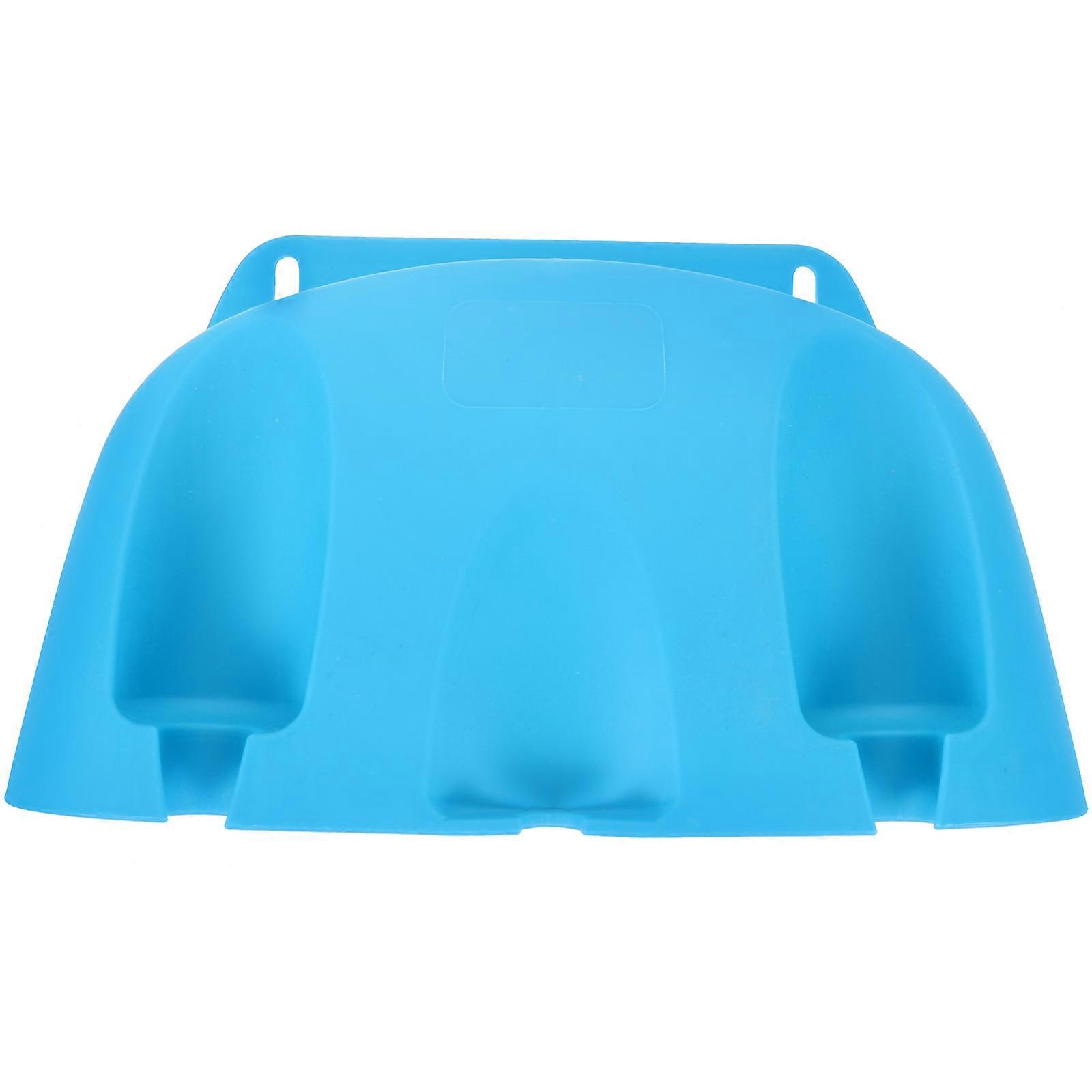 Hose Pipe Wall Bracket Garden Hose Organization Blue 25.00X15.50X15.00CM Wall Mounting 1Pack