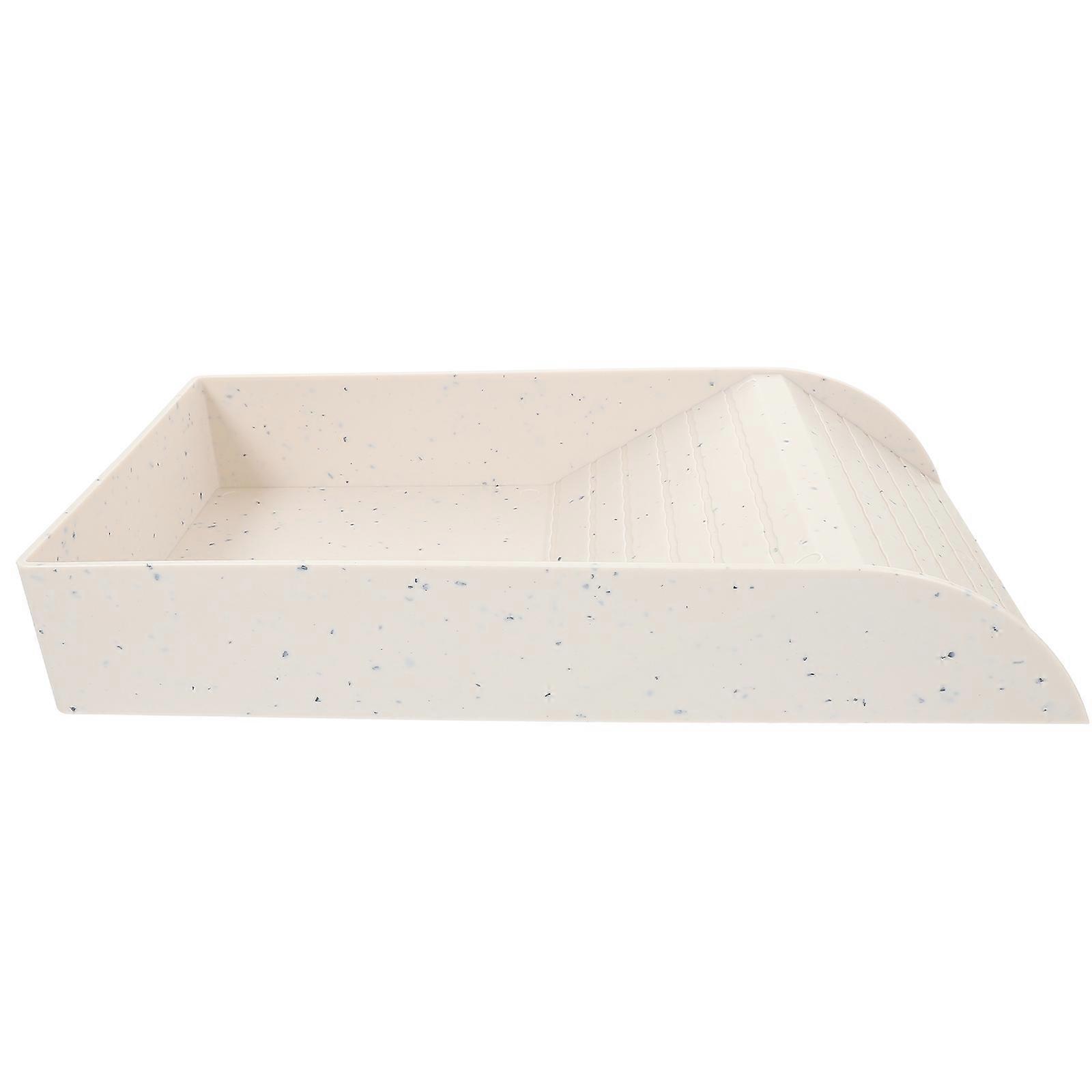 Light Grey Plastic Turtle Ramp Multifunctional Basking Platform for Turtles and Small Reptiles 11.5 x 5.5 x 4.5 inches