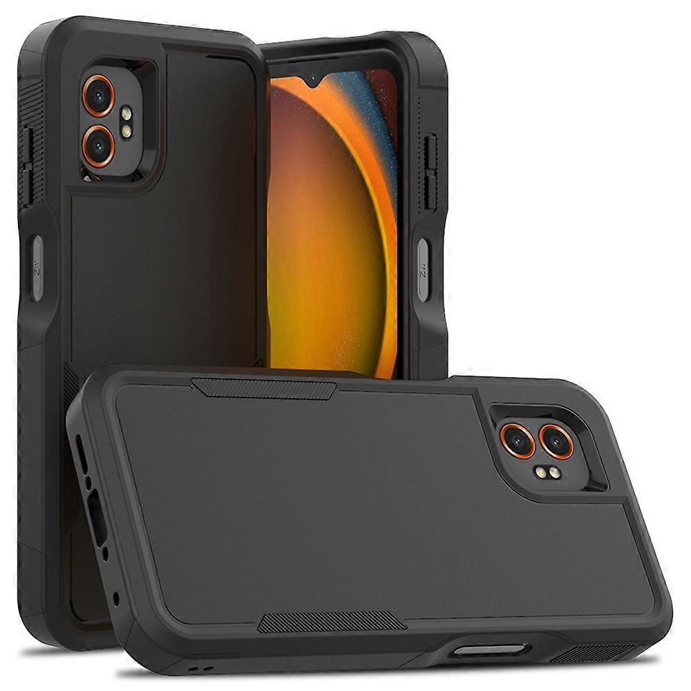 Compatible For Samsung Galaxy XCover7 Pro Case 2 in 1 PC + TPU Shockproof Phone Cover