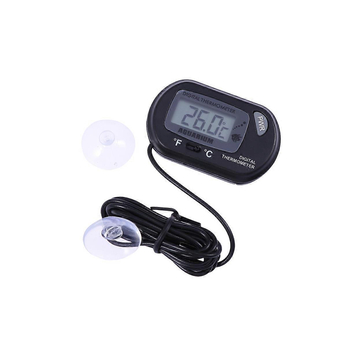 Digital LCD Thermometer For Aquarium Fish Tank Temperature Monitoring 2 Pcs