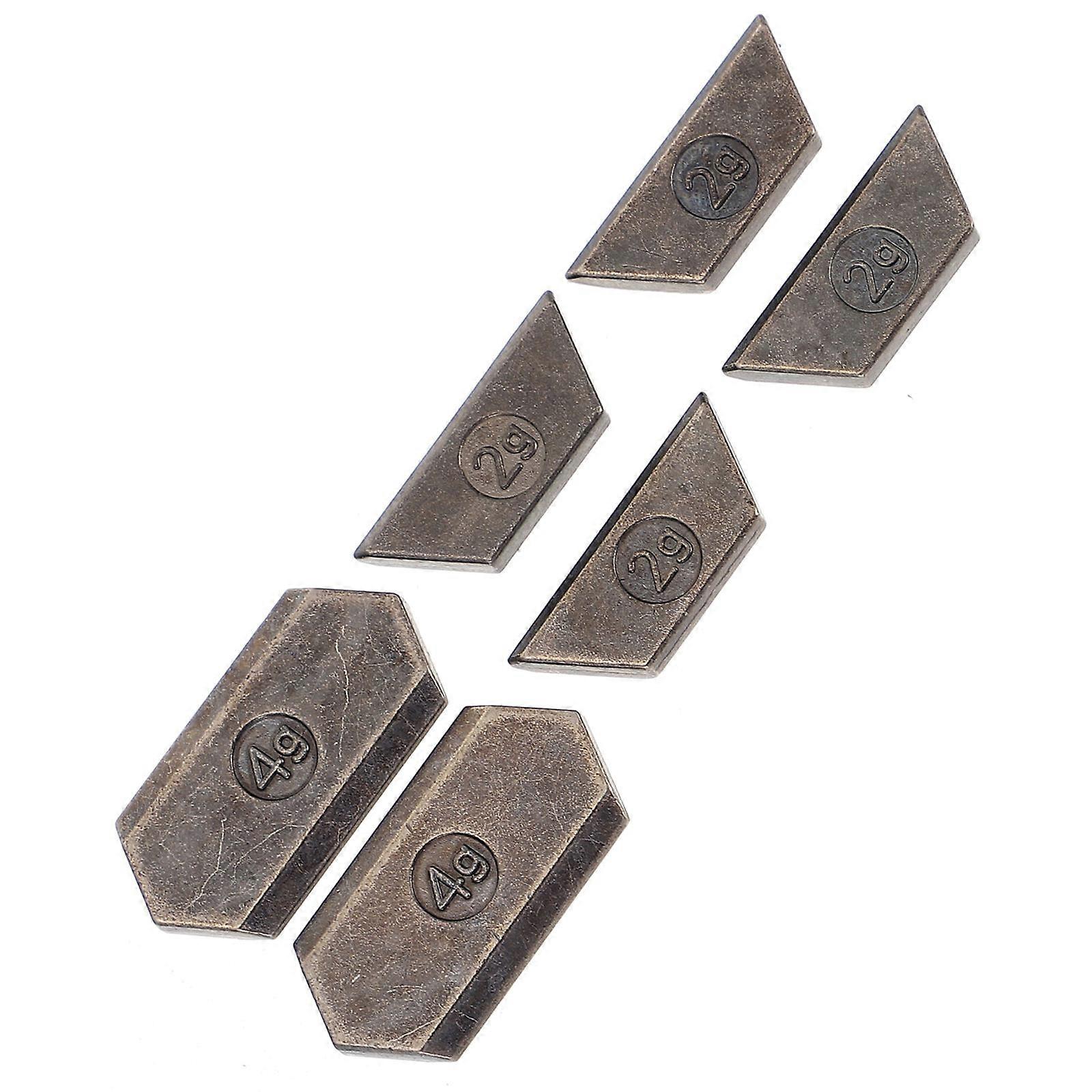 Adjustable Mouse Weights For G502 Mouse Gaming And Office Use 2.5X1X0.3CM Metal Accuracy Improvement 1 Set