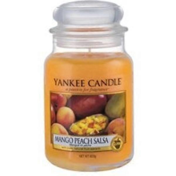 Yankee Candle - Mango Pfirsich Salsa Kerze (Mango und Pfirsich) - Duftkerze 623.0g