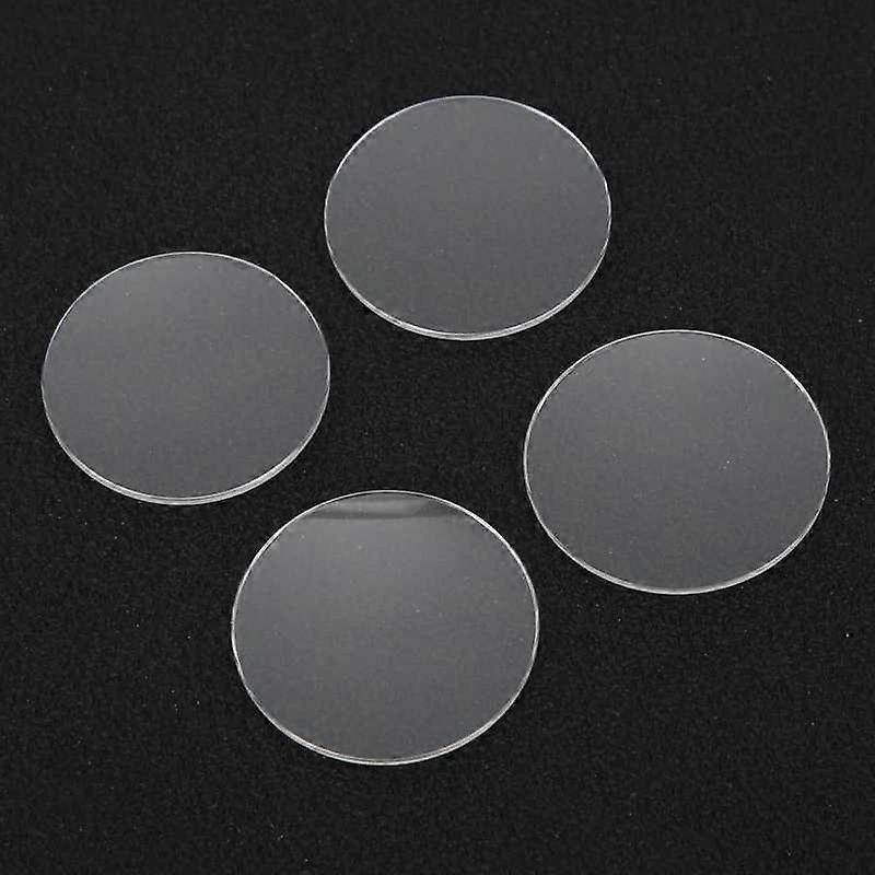 4Pcs Clock Glass 32/32.5/33/33.5mm Sapphire Crystal Single Dome Glass Replacement Parts
