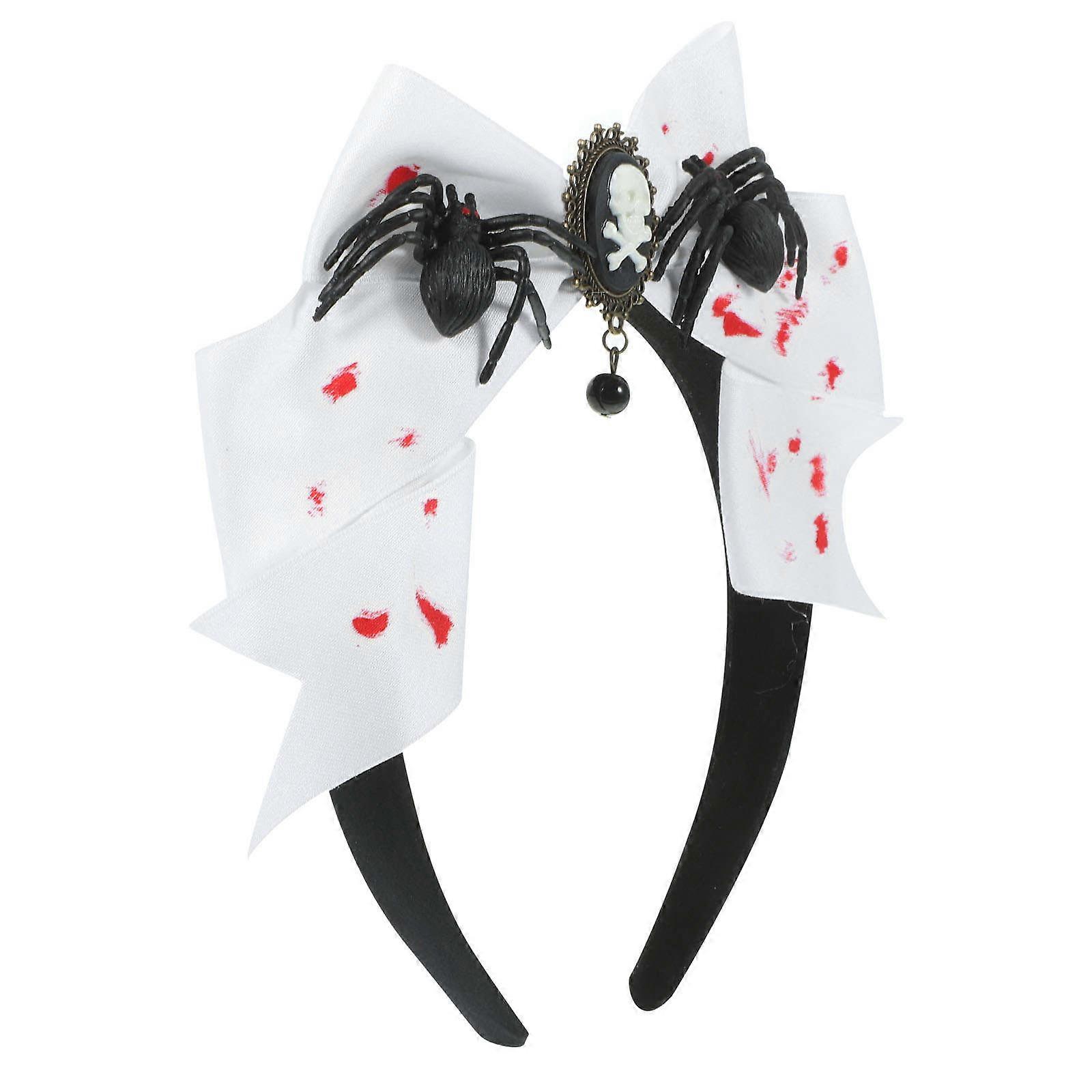 Halloween Party Headband Hair Decorating Prop For Halloween Enthusiasts 18.5x19x2.5cm Circular Costume Component 1Pcs