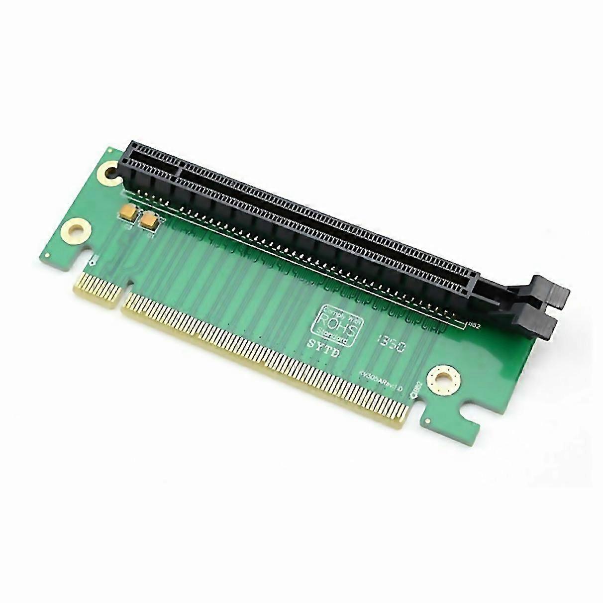 For Pcie Pci Express 16x 90 Degree Adapter Card For 2u Computer Case