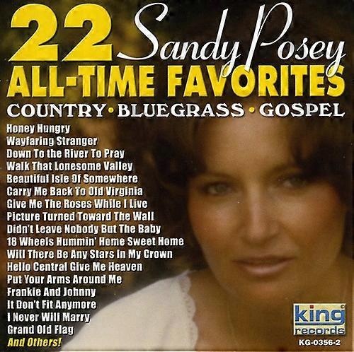 Sandy Posey - 22 All Time Favorites  [COMPACT DISCS] USA import