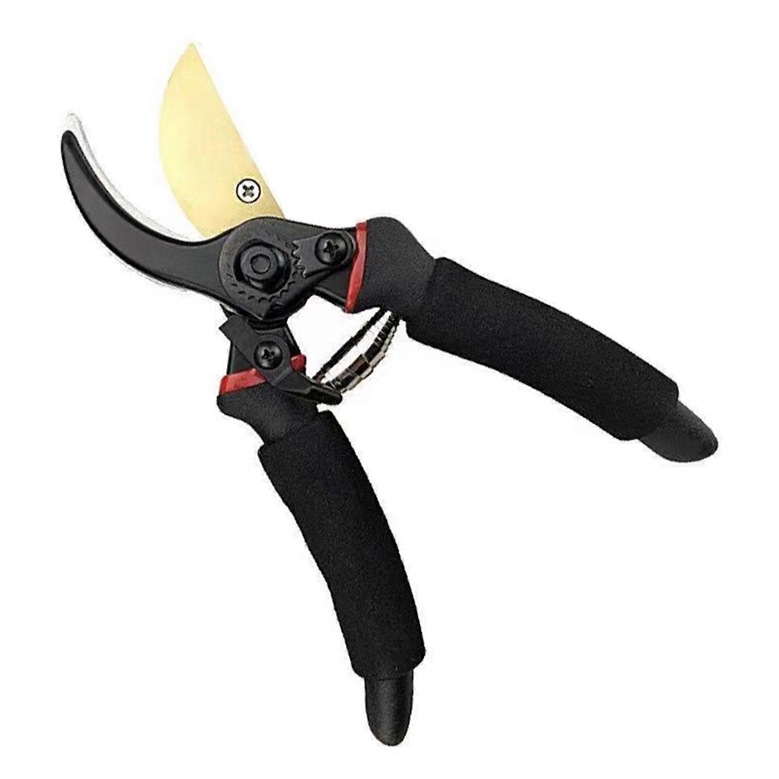 Professional Premium Steel Bypass Pruning Shears Non-Slip Gardening Scissors Clippers Gardening Tool