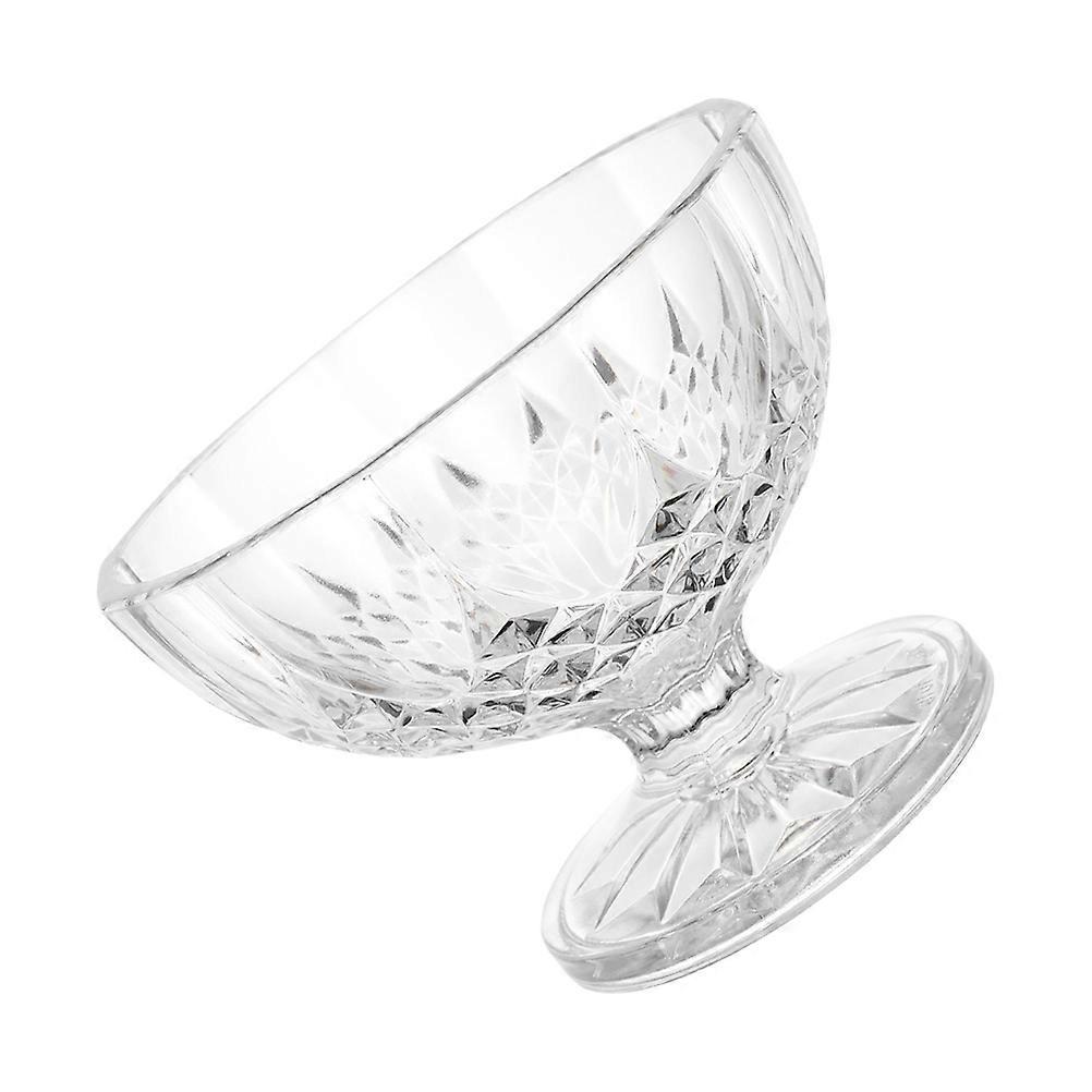 Transparent Lightweight Pastry Cups – Multi Use Dessert Glasses for Ice Cream, Pudding, and More – Smooth Finish for Home and Restaurant Use