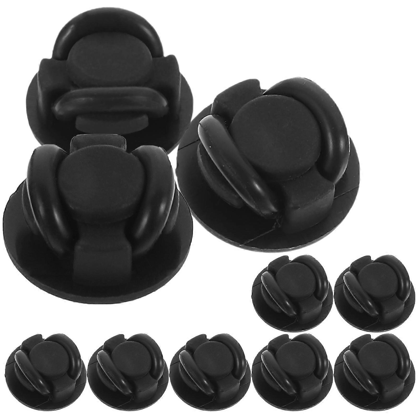 Mask Strap Holder Clip Rubber PP Material 1.80X1.80X1.00CM 10Pcs