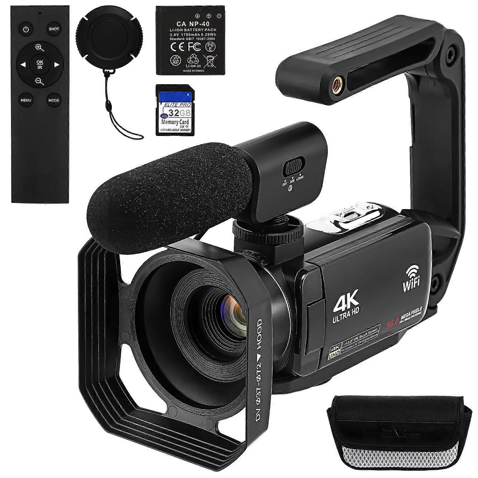 Digital Camera With Video Recording Compact Design Photography Enthusiasts 1080P(60fps) Functionality 1 Set