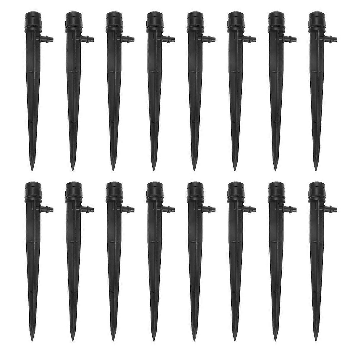 24pcs Adjustable Automatic Watering Dripper for Efficient Garden Irrigation System in Greenhouse Plant Care, Black
