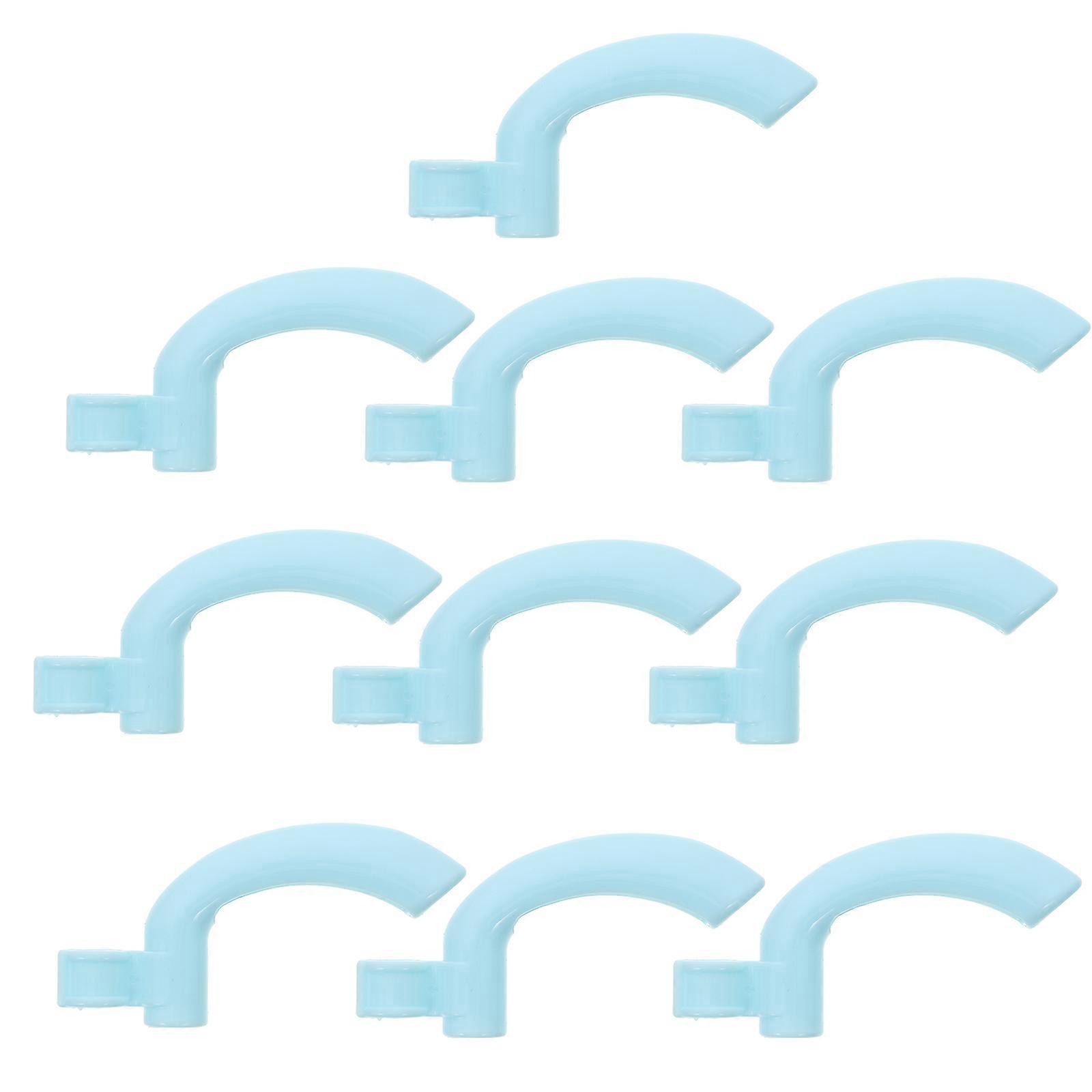 10pcs Dustpan Handle Grips with Clip Design for Easy Hanging & Storage – Broom Gripper Replacement for Home & Office Cleaning Tools