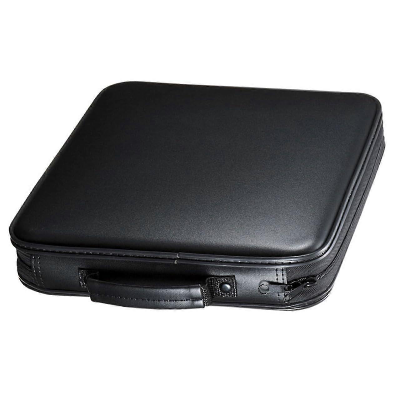 CD Storage Bag Envelope Wallet for 48 DVDs and Film CDs - Portable Fabric Organizer with Protective Cover