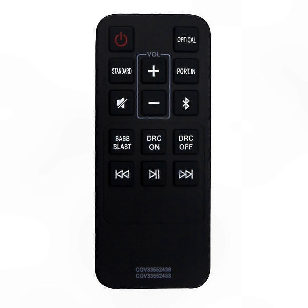 Remote Control for LG 2.0 Channel Compact Sound Bar SK1 Replacement