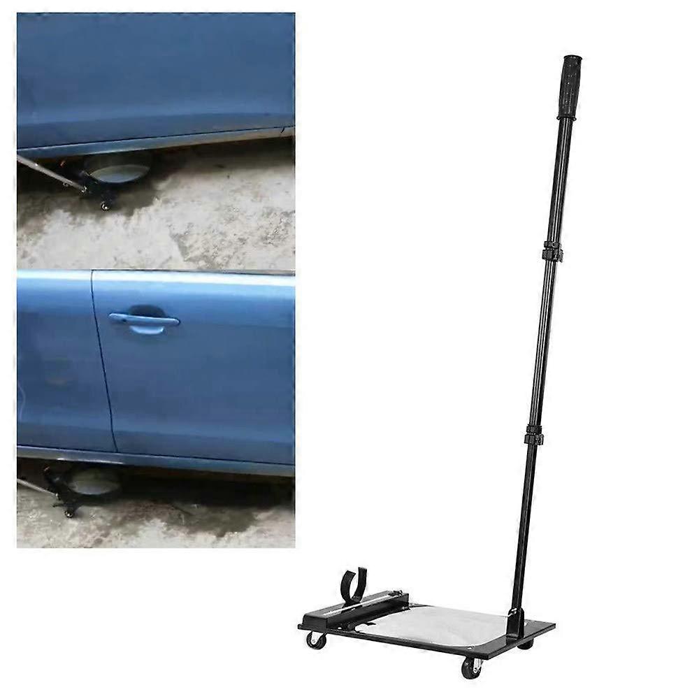 Vehicle inspection mirror with LED, explosionproof, convex lens, adjustable arm for safety inspections