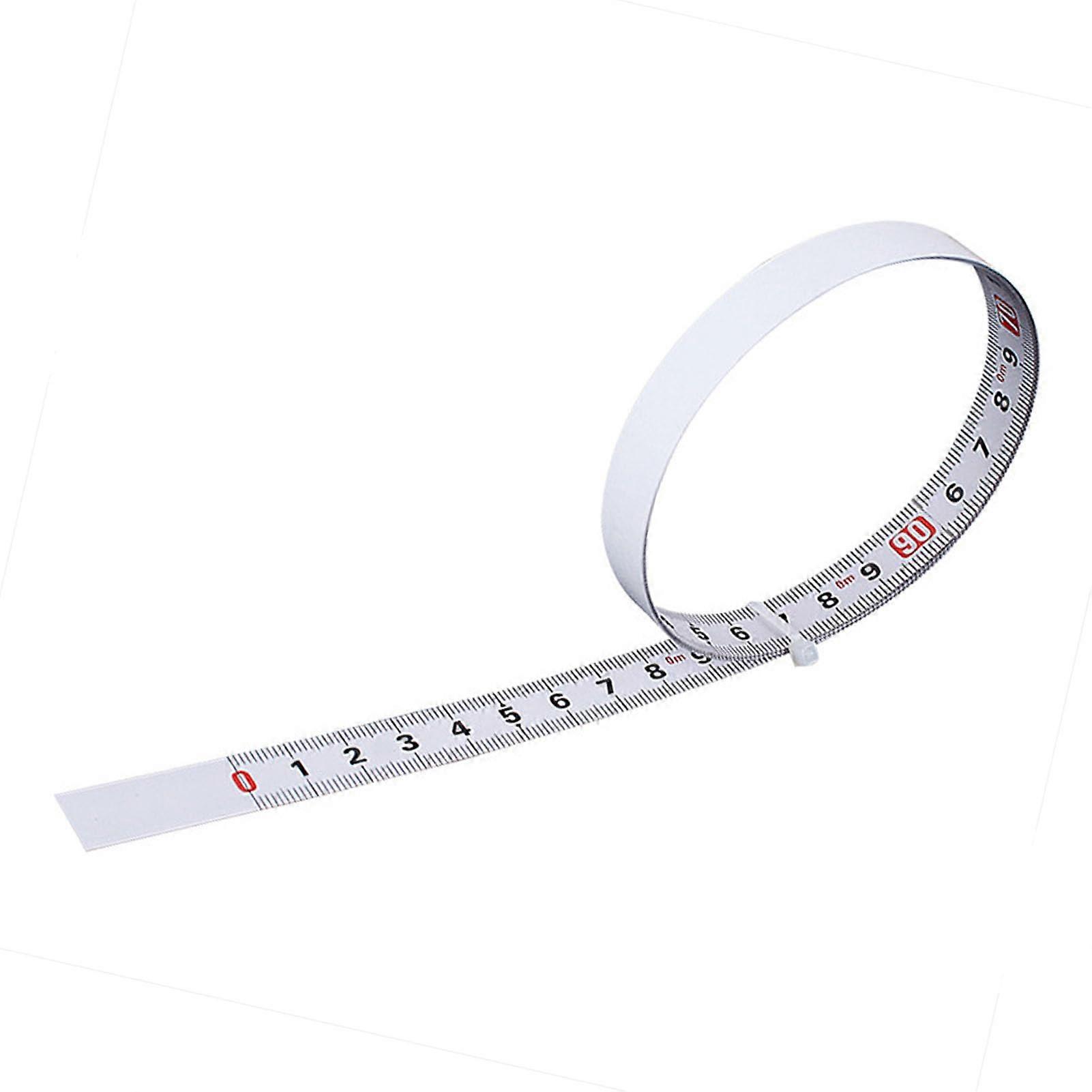 Self Adhesive Measuring Ruler Carbon Steel Tape 5m Length For Precise Workbench