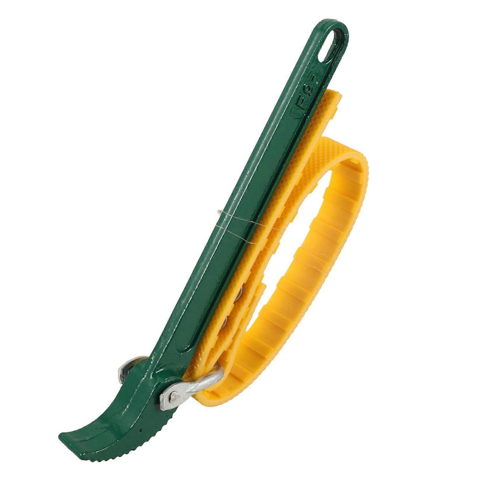 Adjustable Oil Filter Wrench with Non-Slip Strap for Cars and Trucks, Heavy-Duty Tool for Efficient Vehicle Repairs