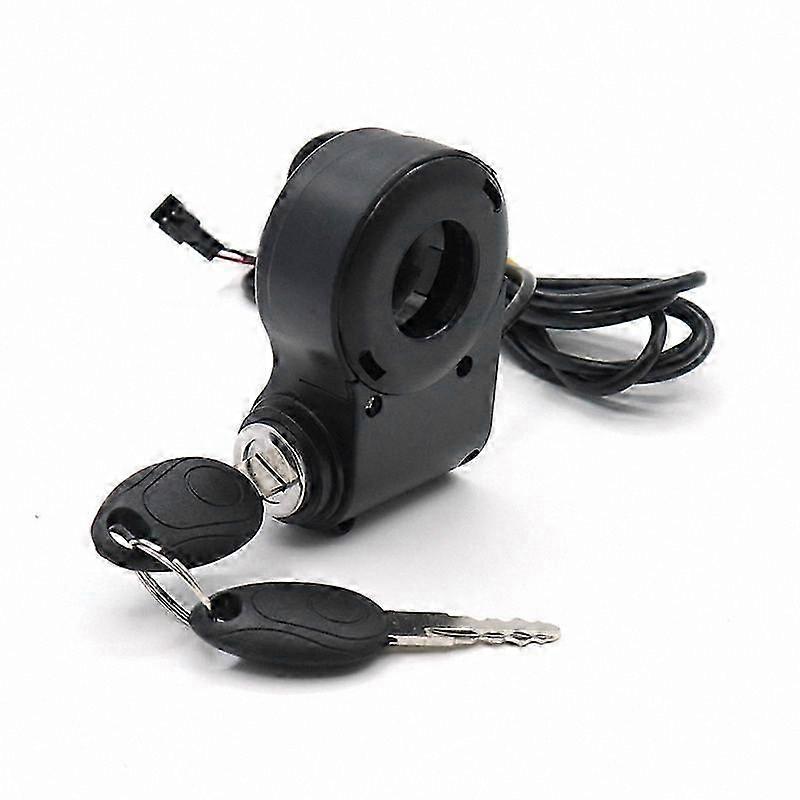 Universal E-Bike Ignition Lock Key Thumb Throttle Switch Power Control for Electric Scooters and Bikes