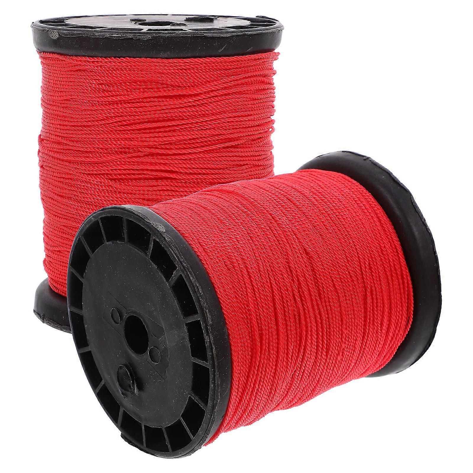 2 Rolls Nylon String Gardening Nylon Thread Durable Twine For Masonry Jobs Masonry Nylon String