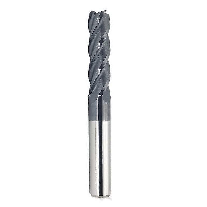 HRC50 Corner Swivel Alloy Extension with Tungsten Steel Tools 100L CNC Machining Milling Cutter Kit Grinding 4F Endmill (3R1.0 x 75L) 3R1.0x75L