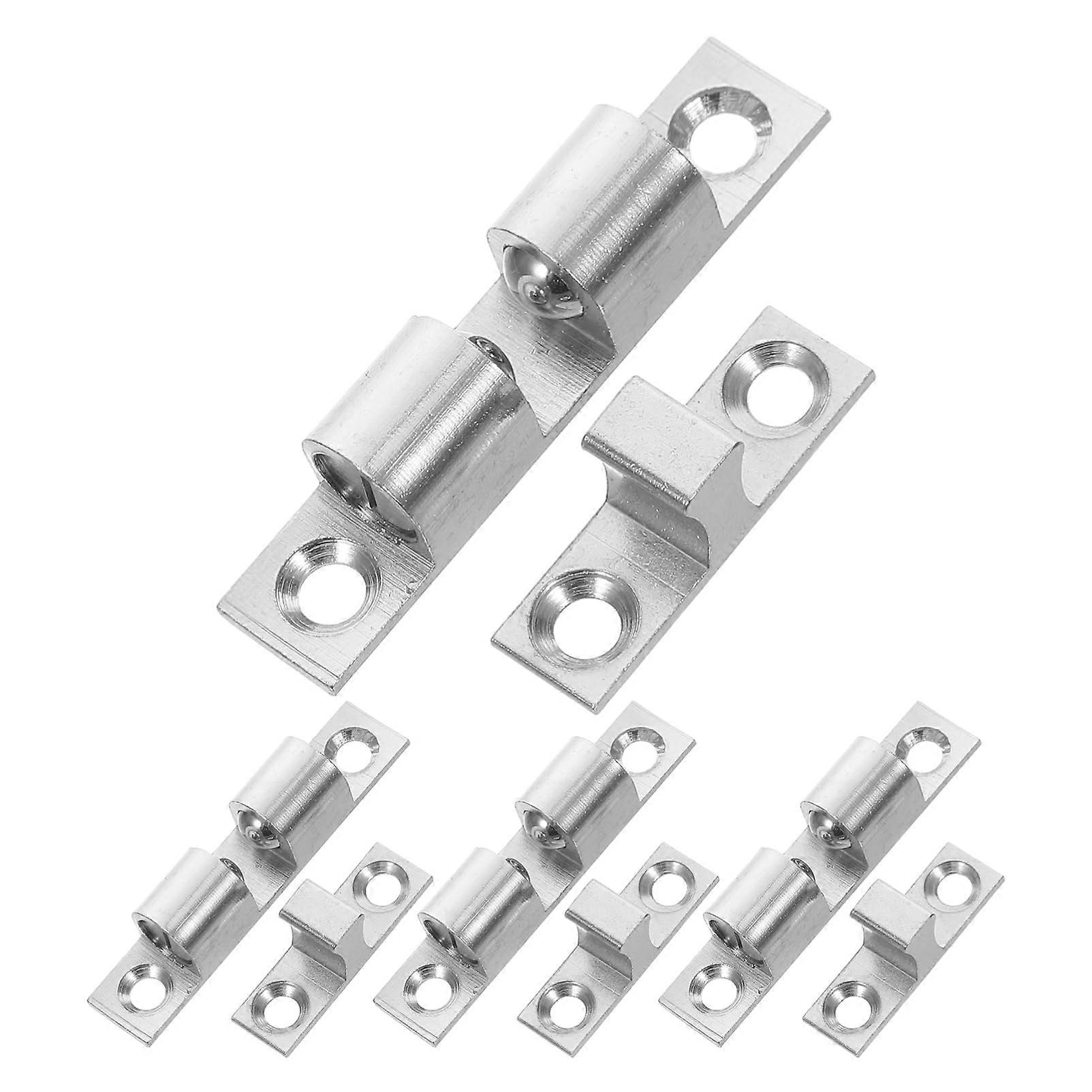 4piece ball catch door closure with medium double ball roller latch, easy installation