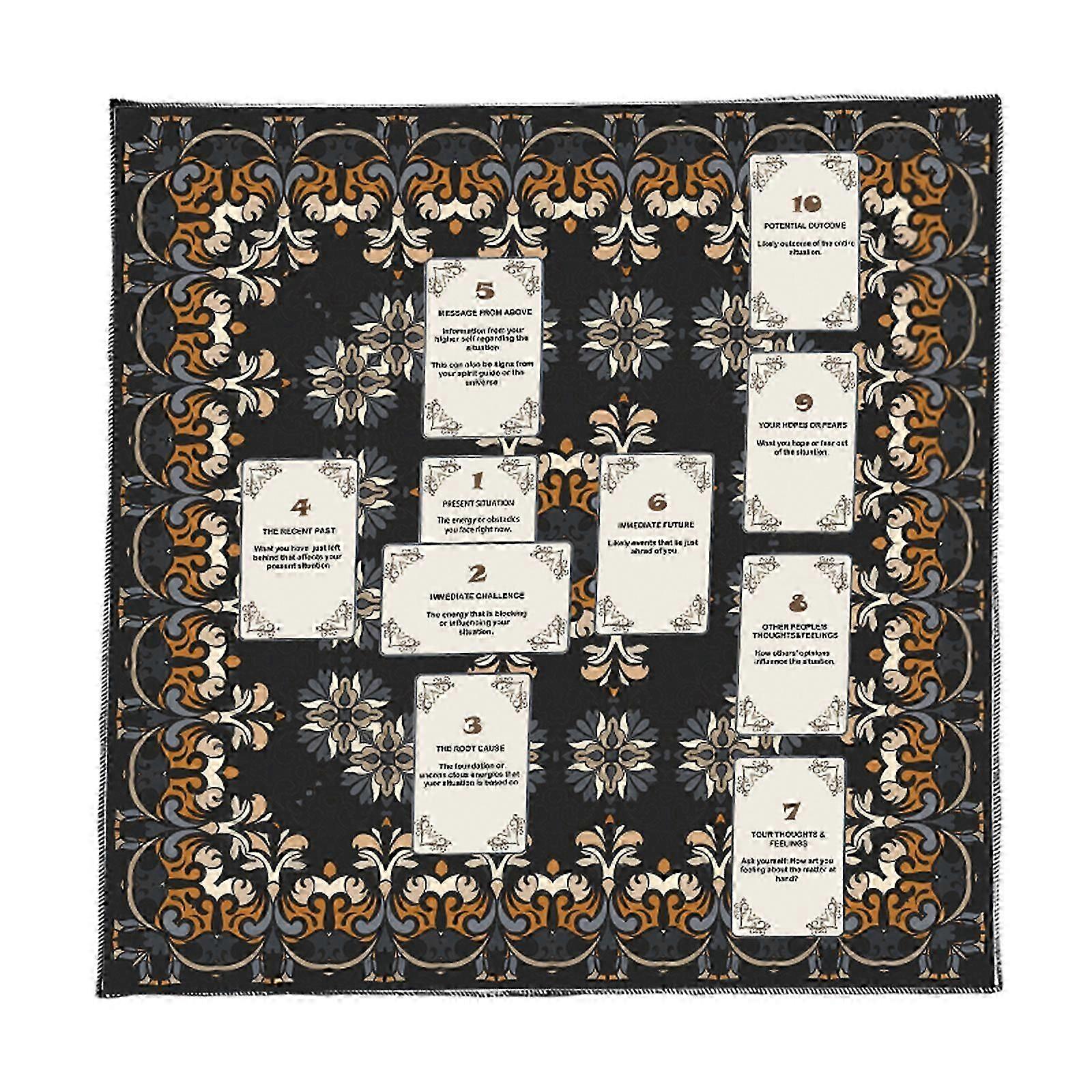 Divinations Cards Table Cloth Tapestry Reading Card Tarots Tablecloth Astrologys