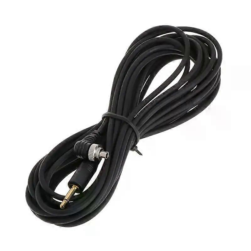 35mm Plug to Male Flash PC Sync Cord Cable Light Trigger for studio Photography
