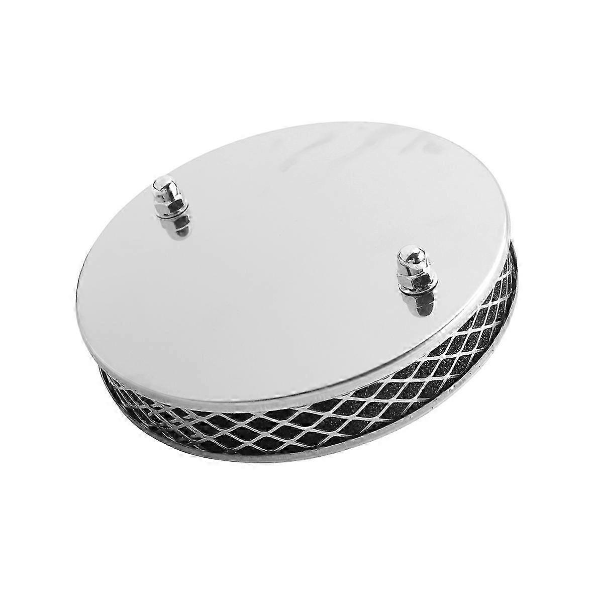 Optimised Chrome Pancake Air Filter for 11-inch SU HS4 Carburettors - High Air Flow 14X3cm
