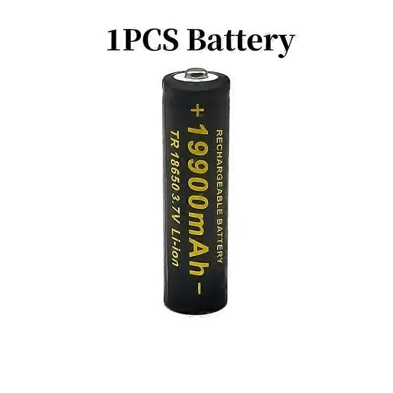 100% New 18650 Lithium Batteries Flashlight 18650 Rechargeable Battery 3.7V 19900 Mah for Flashlight