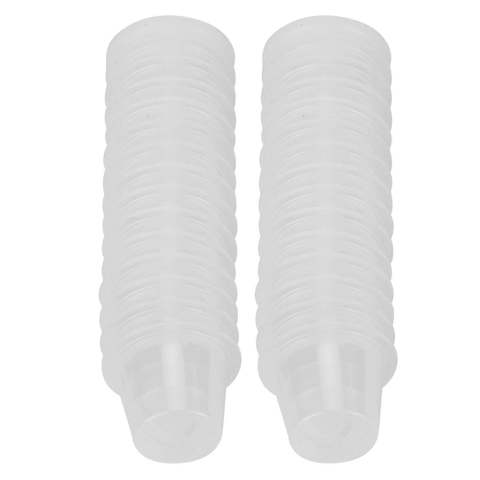 30pcs Transparent Disposable Coffee Capsules 37x28mm Filter Kit