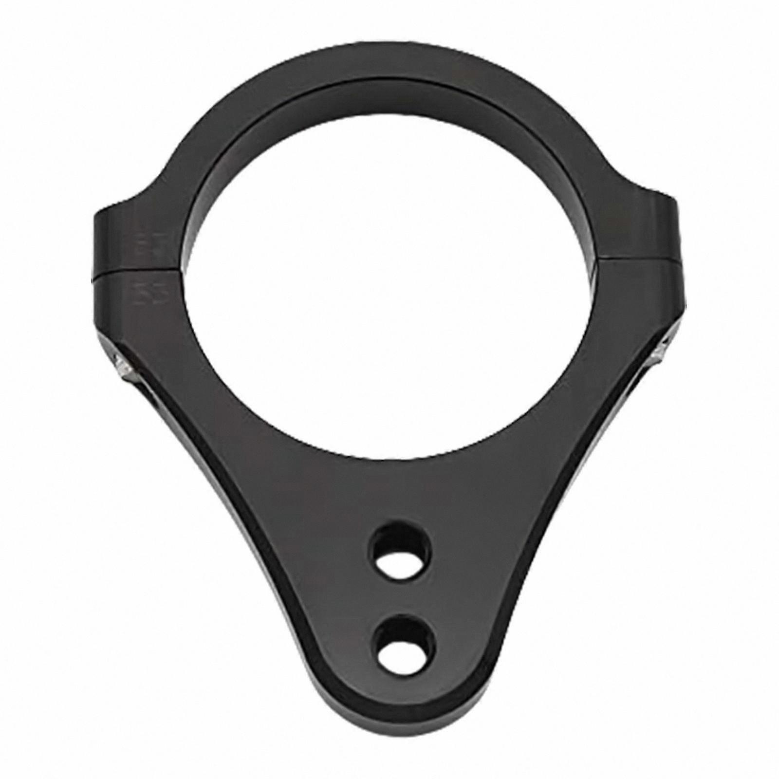 Silver Motorcycle Steering Damper Mount Bracket Stabilizer Clamp Accessory for Fork Installation