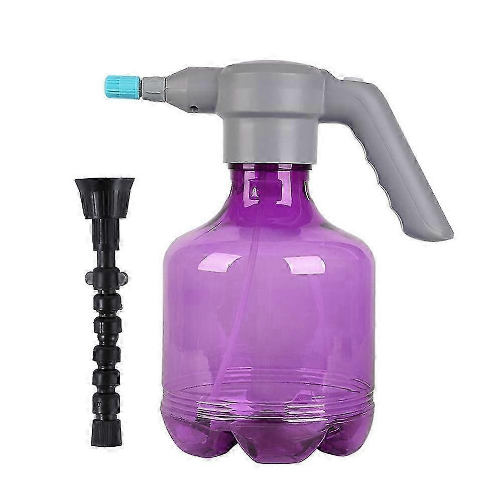 3L Electric USB Rechargeable Automatic Watering Spray Bottle with Adjustable Setting for Households