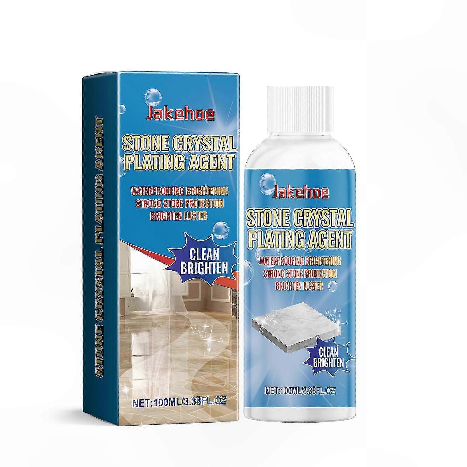 Stone Surface Cleaner for Countertops and Tiles with Scratch Repair and Polishing Function Crystal Coating Agent for Marble Care