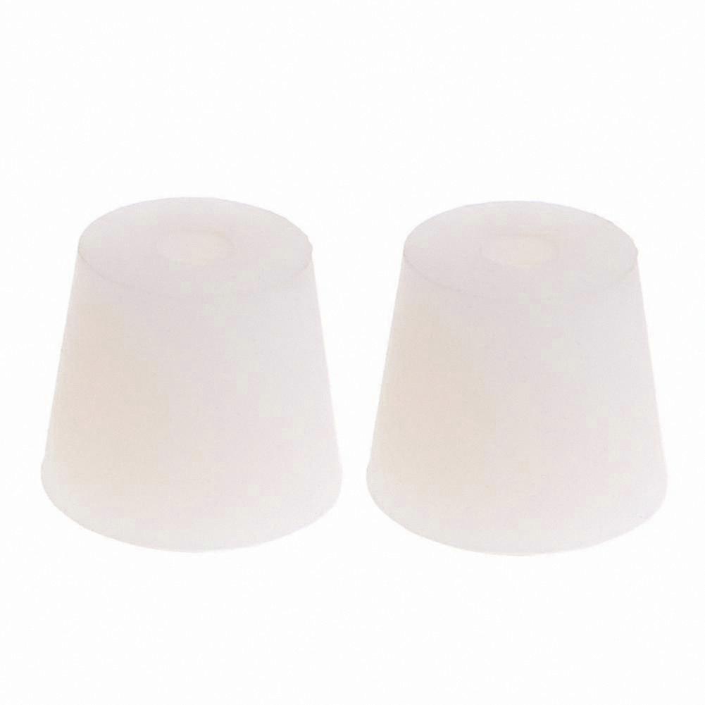 2-Pack Silicone Airlock Bubbler Valve with Hole for Wine Fermentation