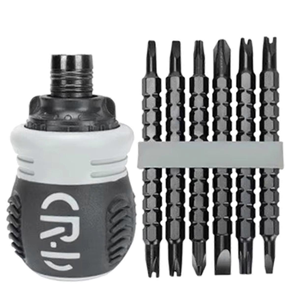 Professional 13-in-1 Ratchet Screwdriver Set Magnetic Handle Tool for Screws Portable Multi-Functional Repair Kit