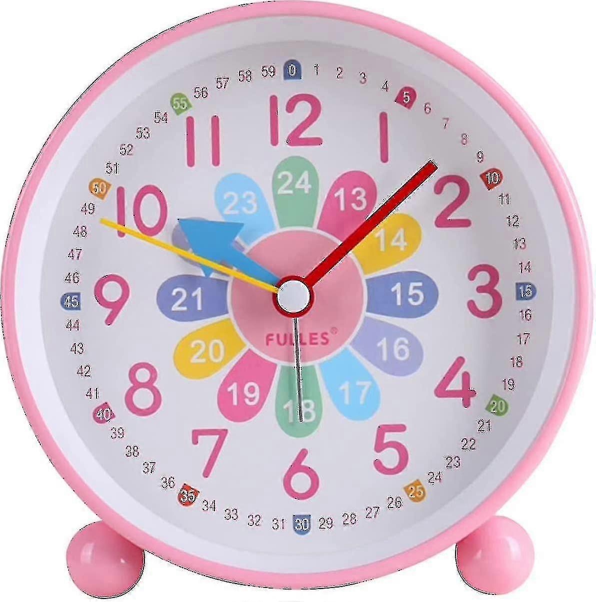 Children's Alarm Clock Digital, Children's Alarm Clock Without Ticking, Learning Alarm Clock Learning Clock Alarm Clock Children's Clock Silent Snooze