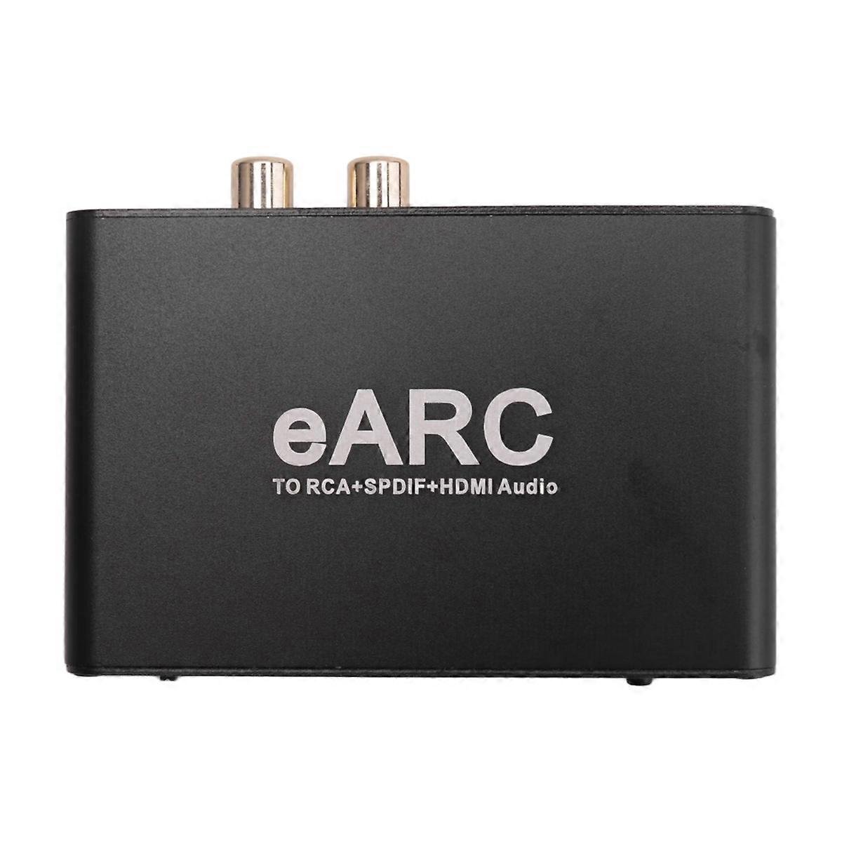 -Compatible EARC ARC Audio Extractor 192Khz Converter EARC to Audio Extractor Adapter for DTS Atoms