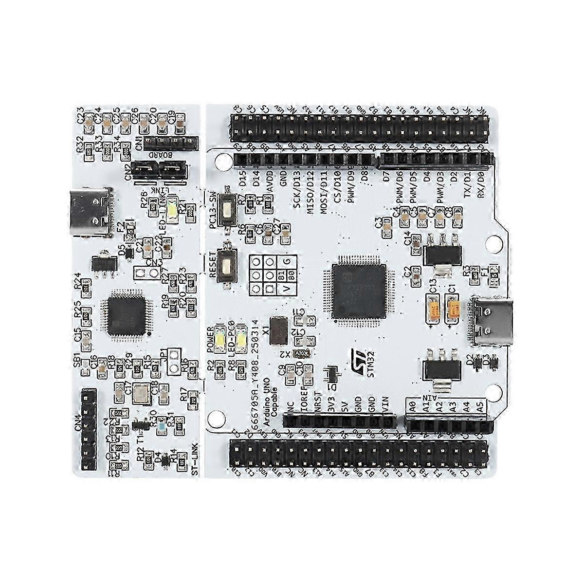 STM32G4 NUCLEO Development Board with FOC Algorithm for Motor Control & Industrial Applications, Programming Support
