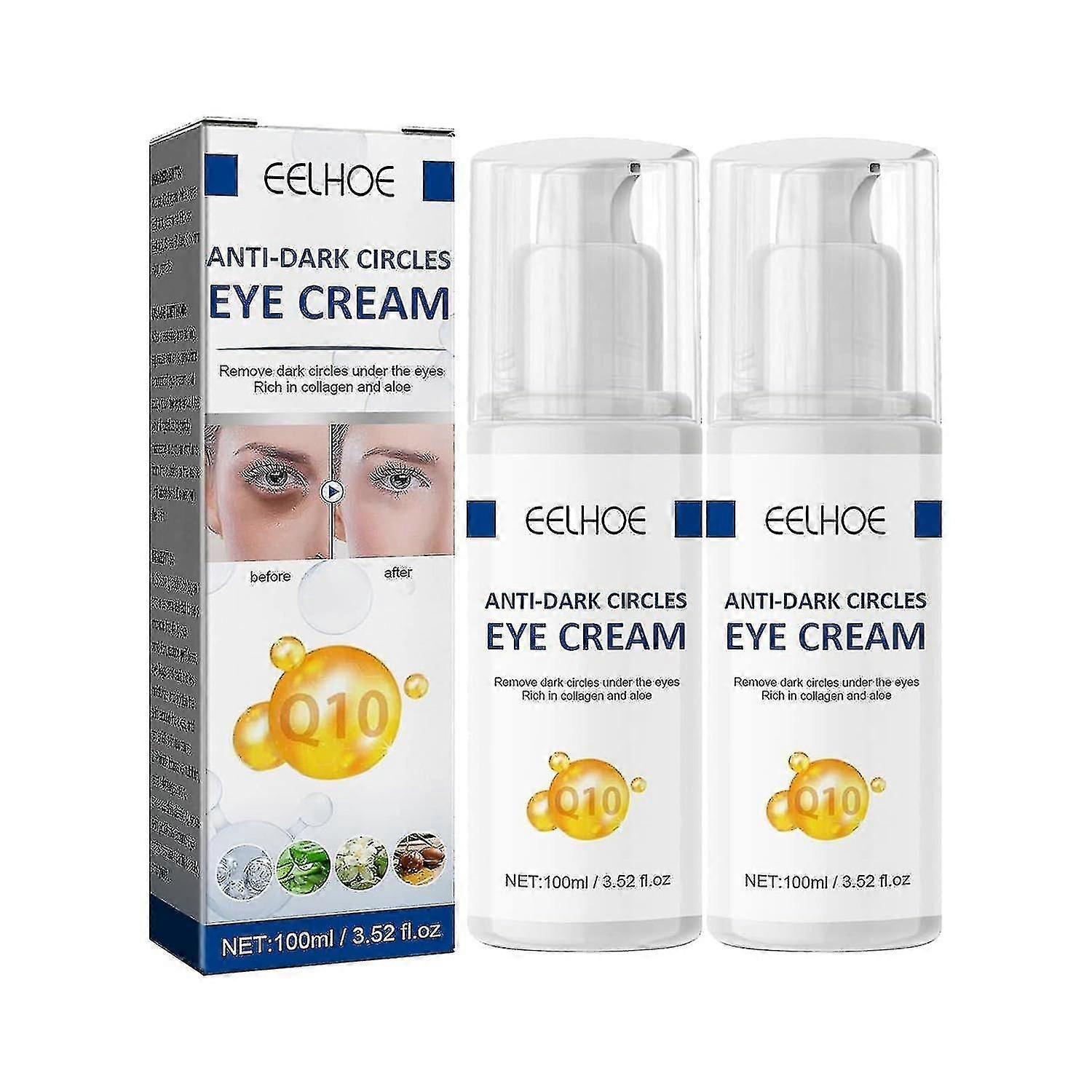 Eelhoe Collagen Anti Dark Circles Eye Cream With Aloe, 2023 New Protein And Aloe Eye Cream, Jasmine Ointment Anti-aging & Anti-wrinkles Collagen Eye C