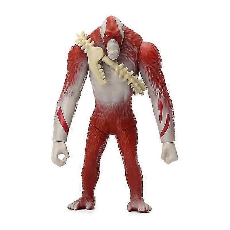 ゴジラ×コング:新帝国 6インチ スカーキング アクションフィギュア、鞭アクセサリー付き、収集可能なおもちゃ