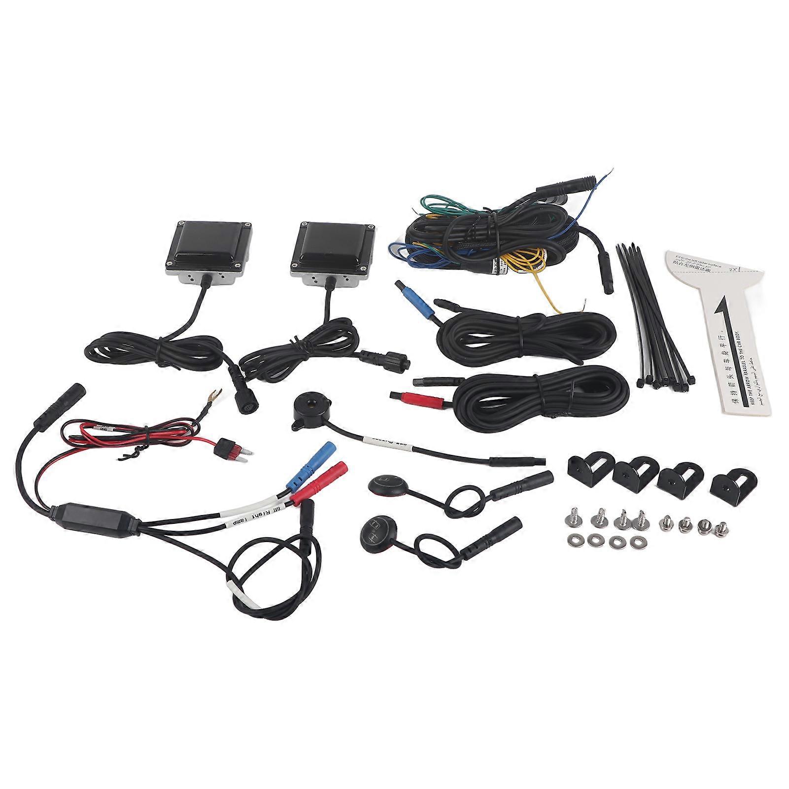 12V Universal Blind Spot Detection Monitoring Kit with BSD Sensor