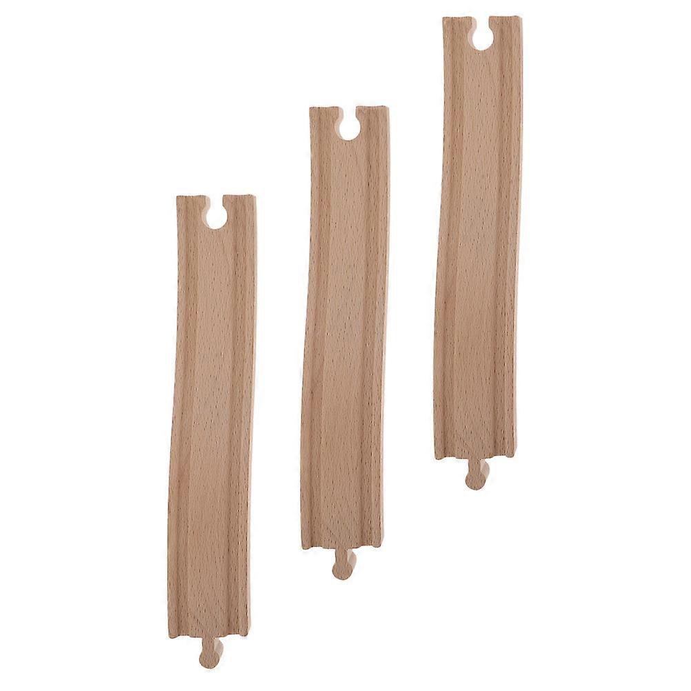 Bulk Track Props Wooden Turning Path Train Toy Accessories for Playing 3Pcs