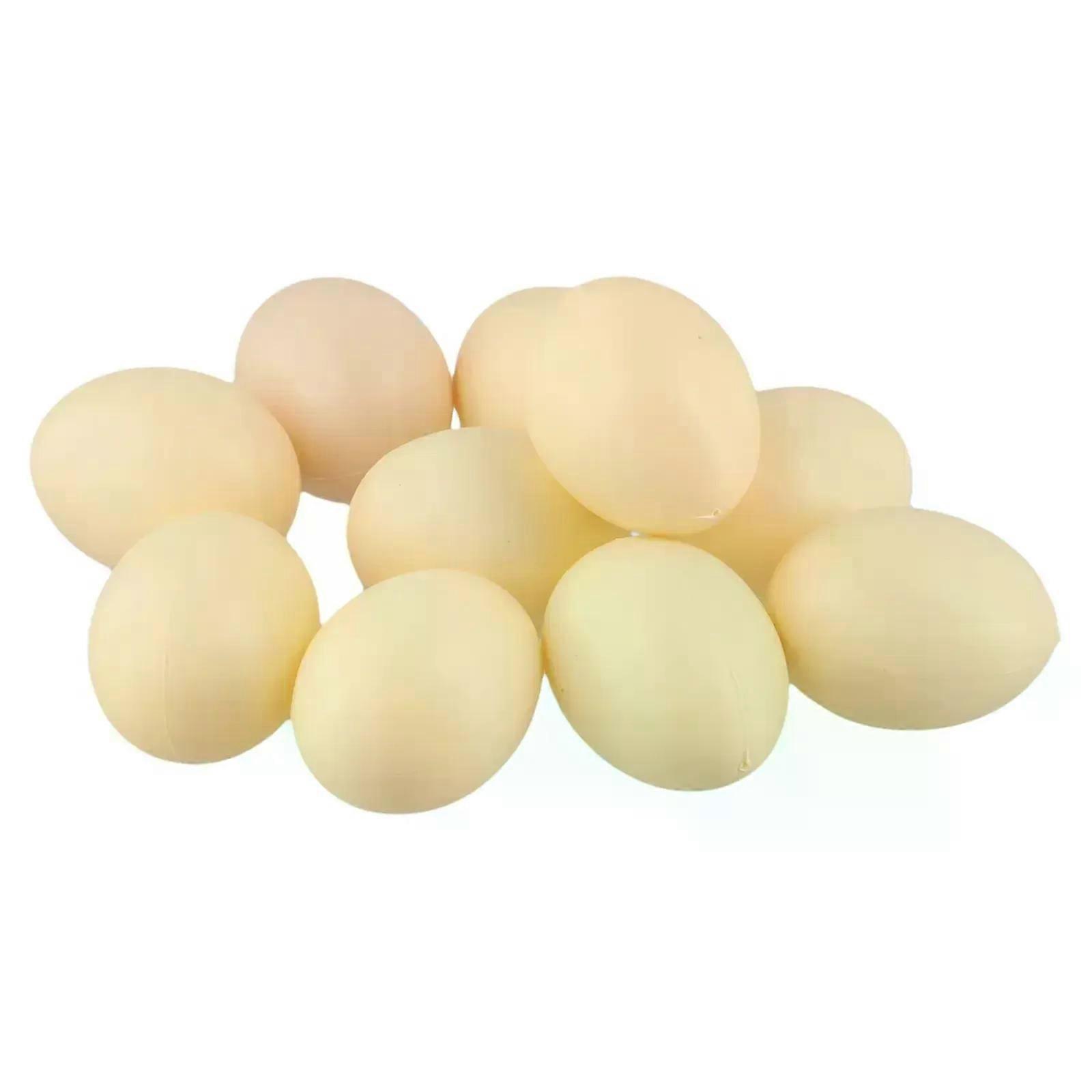 DIY Easter Eggs Fake Chicken Eggs Educational Purposes High Quality Plastic Home Decoration DIY Easter Projects
