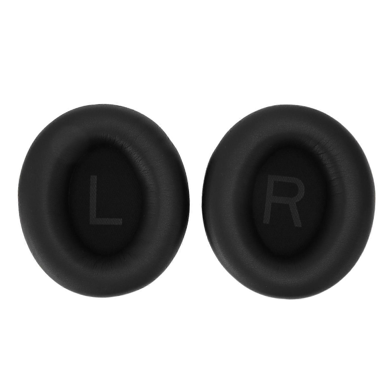 Replacement Ear Pads Cushions Protein Leather Memory Foam Easy Installation Headphone Earpads for Anker Soundcore Space Q45